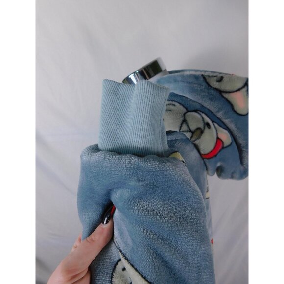 The Oodie Pullover Blanket Hoodie Adult French Bulldog Dog Print One Size Cozy - Picture 7 of 12